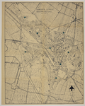 217124 Plattegrond van de stad Utrecht, met aanduiding van de Gereformeerde Kerken.